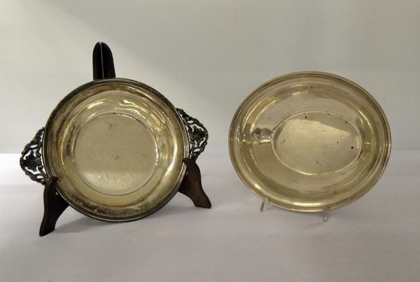 DUE VASCHETTE, SEC.XX                                                    - Asta ANTIQUARIATO, COLLEZIONISMO, GIOIELLI - Poggio Bracciolini Casa d'Aste