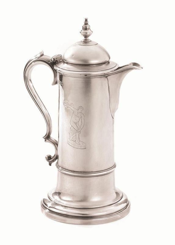 GRANDE TANKARD, LONDRA, 1841, ARGENTIERI EDWARD, EDWARD JUNIOR,