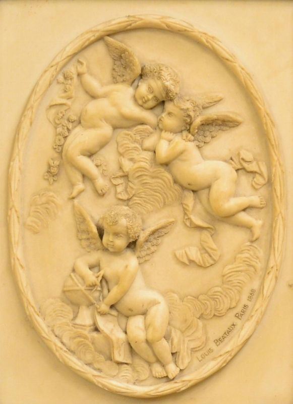 Altorilievo, fine sec. XIX, in marmo,