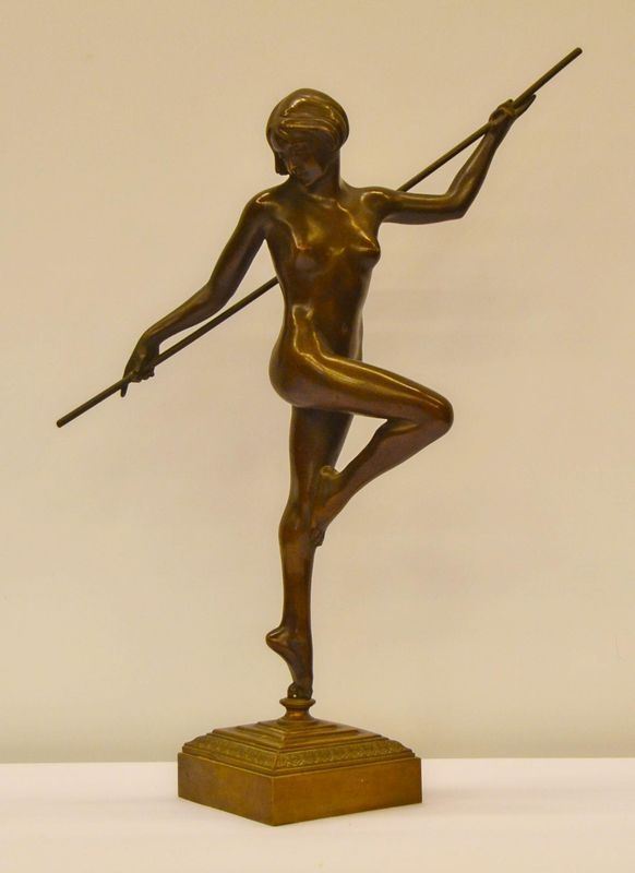 Scultura sec. XX, in bronzo  - Asta ANTIQUARIATO, COLLEZIONISMO, GIOIELLI - Poggio Bracciolini Casa d'Aste