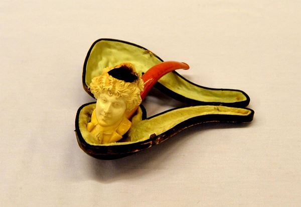 Pipa , inizi sec. XX  - Asta ANTIQUARIATO, COLLEZIONISMO, GIOIELLI - Poggio Bracciolini Casa d'Aste