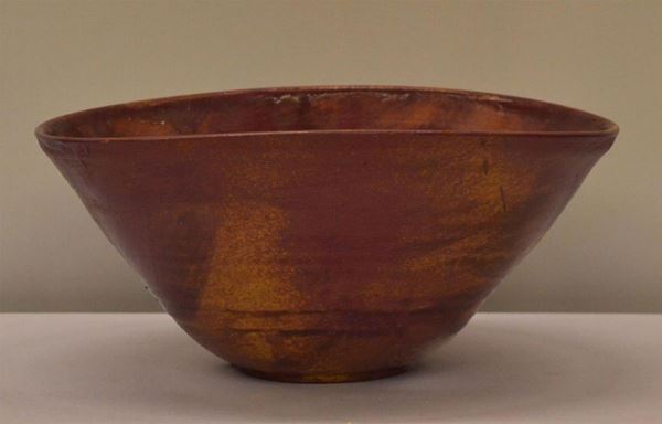 Vaso, sec. XX, manifattura Vieri Chini,  - Asta ANTIQUARIATO, COLLEZIONISMO, GIOIELLI - Poggio Bracciolini Casa d'Aste