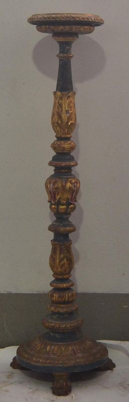 Portavaso, sec. XVIII, in legno  - Asta ANTIQUARIATO, COLLEZIONISMO, GIOIELLI - Poggio Bracciolini Casa d'Aste