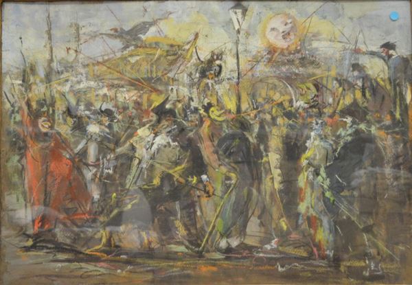 Scuola del sec. XX  - Asta ANTIQUARIATO, COLLEZIONISMO, GIOIELLI - Poggio Bracciolini Casa d'Aste