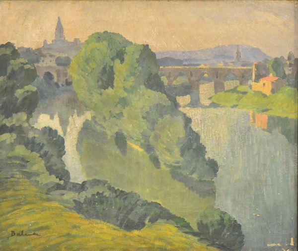 Scuola francese, sec. XX  - Asta ANTIQUARIATO, COLLEZIONISMO, GIOIELLI - Poggio Bracciolini Casa d'Aste