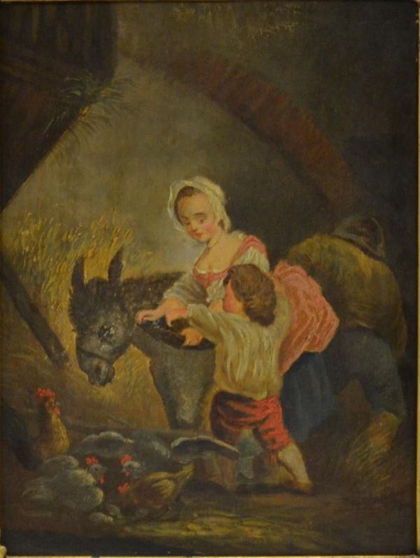 Scuola del sec. XIX  - Asta ANTIQUARIATO, COLLEZIONISMO, GIOIELLI - Poggio Bracciolini Casa d'Aste