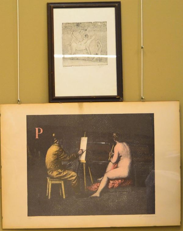 Silvio Loffredo                                                             - Asta ASTA A TEMPO - MOBILI, DIPINTI, OGGETTI D'ARTE - Poggio Bracciolini Casa d'Aste