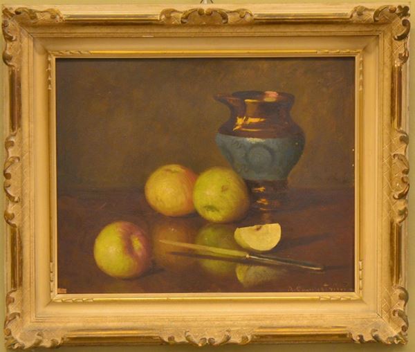 Scuola italiana, inizi sec. XX                                              - Asta ASTA A TEMPO - MOBILI, DIPINTI, OGGETTI D'ARTE - Poggio Bracciolini Casa d'Aste