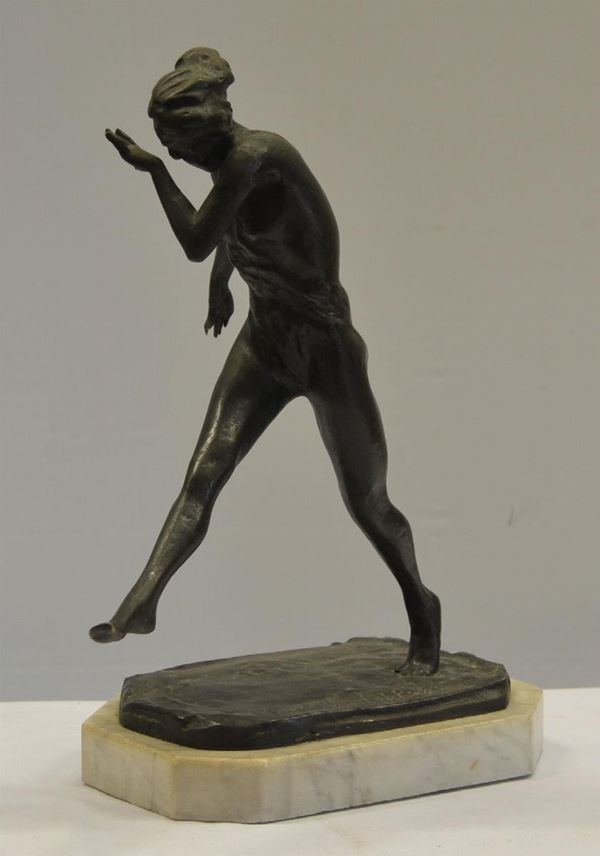 Scultura, inizi sec. XX, in bronzo,&nbsp;&nbsp;&nbsp;&nbsp;&nbsp;&nbsp;&nbsp;&nbsp;&nbsp;&nbsp;&nbsp;&nbsp;&nbsp;&nbsp;&nbsp;&nbsp;&nbsp;&nbsp;&nbsp;&nbsp;&nbsp;&nbsp;&nbsp;&nbsp;&nbsp;&nbsp;&nbsp;&nbsp;&nbsp;&nbsp;&nbsp;&nbsp;&nbsp;&nbsp;&nbsp;&nbsp;&nbsp;&nbsp;&nbsp;