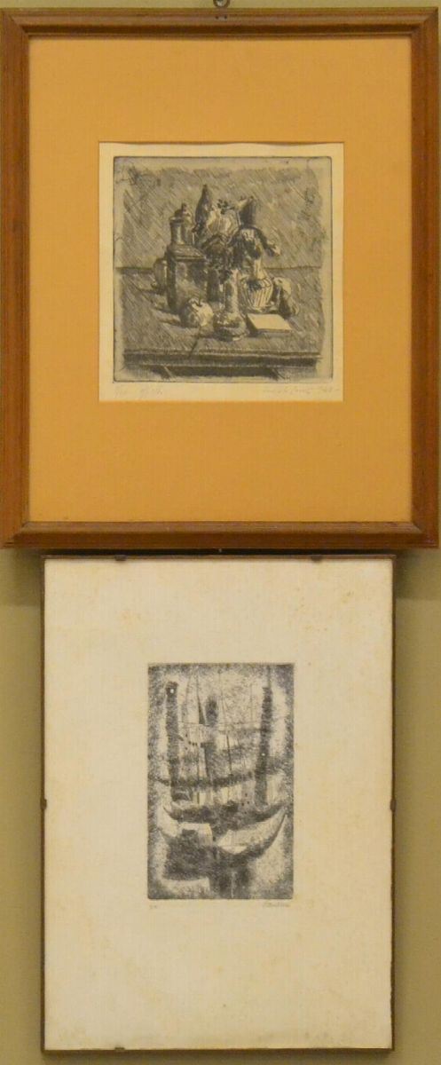 Scuola italiana, sec. XX                                                    - Asta ASTA A TEMPO - MOBILI, DIPINTI, OGGETTI D'ARTE - Poggio Bracciolini Casa d'Aste