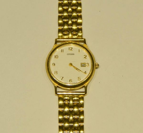 OROLOGIO DA POLSO CITIZEN IN ORO GIALLO
