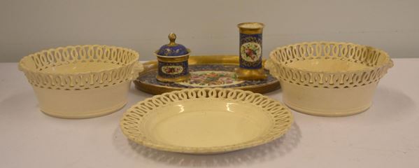 Parte di servito per calamaio, sec. XIX