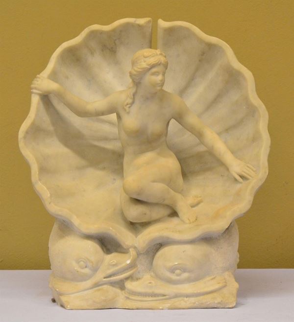 Scultura, inizi sec. XX, in marmo,