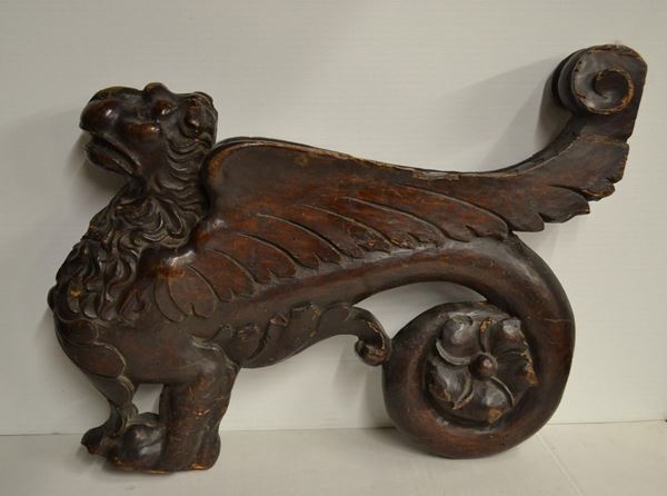Applique in legno