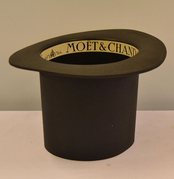 Portaghiaccio Moet & Chandon, anno 1974, in materiale plastico