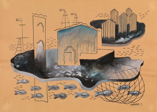 CESARE ANDREONI  - Asta DECORAZIONE D'INTERNI - Poggio Bracciolini Casa d'Aste