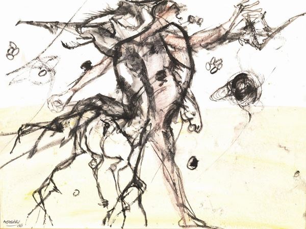 Agenore Fabbri                                                              - Asta DECORAZIONE D'INTERNI - Poggio Bracciolini Casa d'Aste