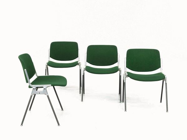 QUATTRO SEDIE DA UFFICIO, ANNI '70, DESIGN CASTELLI&nbsp;&nbsp;&nbsp;&nbsp;&nbsp;&nbsp;&nbsp;&nbsp;&nbsp;&nbsp;&nbsp;&nbsp;&nbsp;&nbsp;&nbsp;&nbsp;&nbsp;&nbsp;&nbsp;&nbsp;&nbsp;&nbsp;&nbsp;