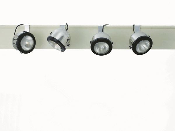 QUATTRO APPLIQUE, ANNI '70, DESIGN GAE AULENTI PER STILNOVO