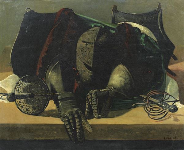 Giovanni Colacicchi                                                         - Asta DECORAZIONE D'INTERNI - Poggio Bracciolini Casa d'Aste
