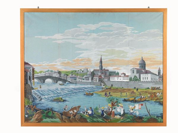 SCUOLA ITALIANA, SEC. XX  - Asta DECORAZIONE D'INTERNI - Poggio Bracciolini Casa d'Aste