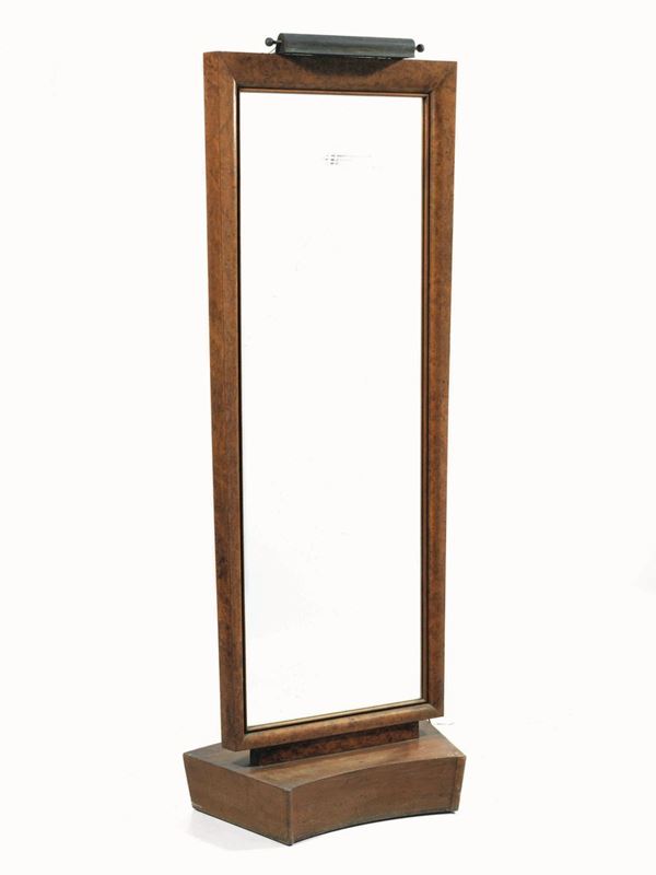 SPECCHIERA DA TERRA, ANNI '70  - Asta DECORAZIONE D'INTERNI - Poggio Bracciolini Casa d'Aste