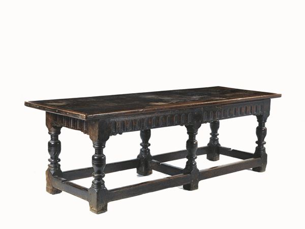 TAVOLO, SPAGNA, SEC. XVIII  - Asta DECORAZIONE D'INTERNI - Poggio Bracciolini Casa d'Aste