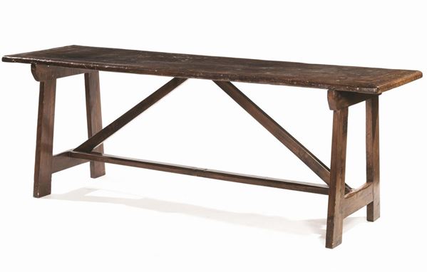 TAVOLO, TOSCANA, SECOLO XVII  - Asta DECORAZIONE D'INTERNI - Poggio Bracciolini Casa d'Aste