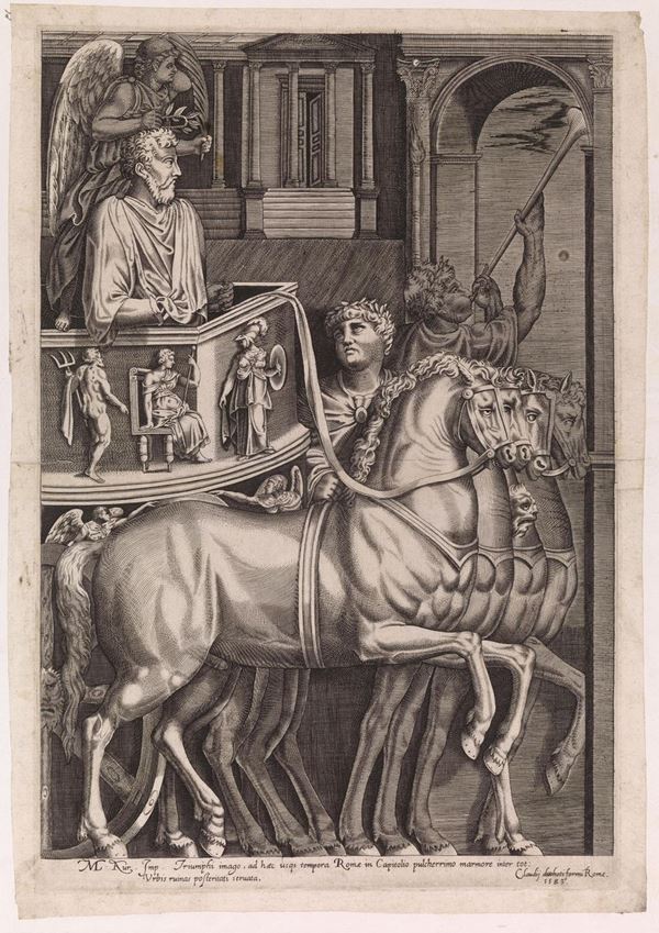 Anonimo incisore italiano, sec. XVI (da Nicolas Beatrizet)