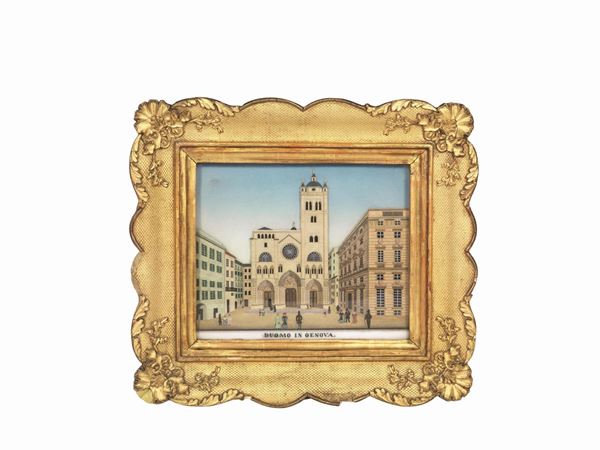 DIORAMA, META' SECOLO XIX
