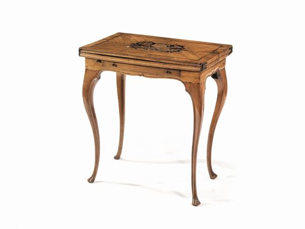 TAVOLINO DA GIOCO, VENETO, FINE SECOLO XVIII
