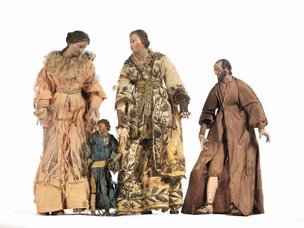 GRUPPO DI PASTORI, NAPOLI, SECOLO XVIII-XIX