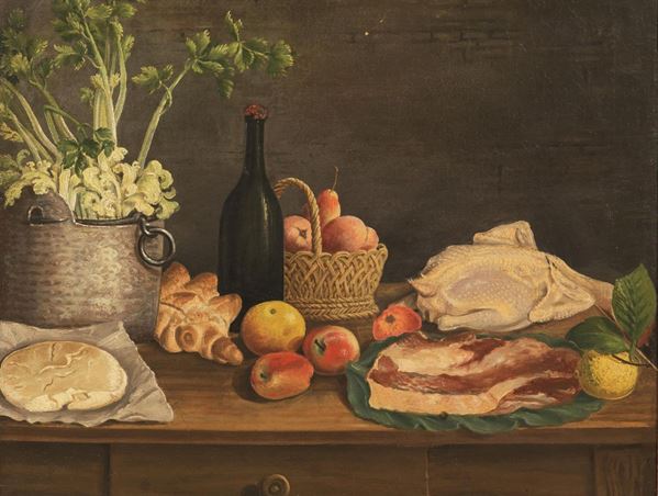 Scuola italiana, sec. XIX-XX  - Asta DECORAZIONE D'INTERNI - Poggio Bracciolini Casa d'Aste