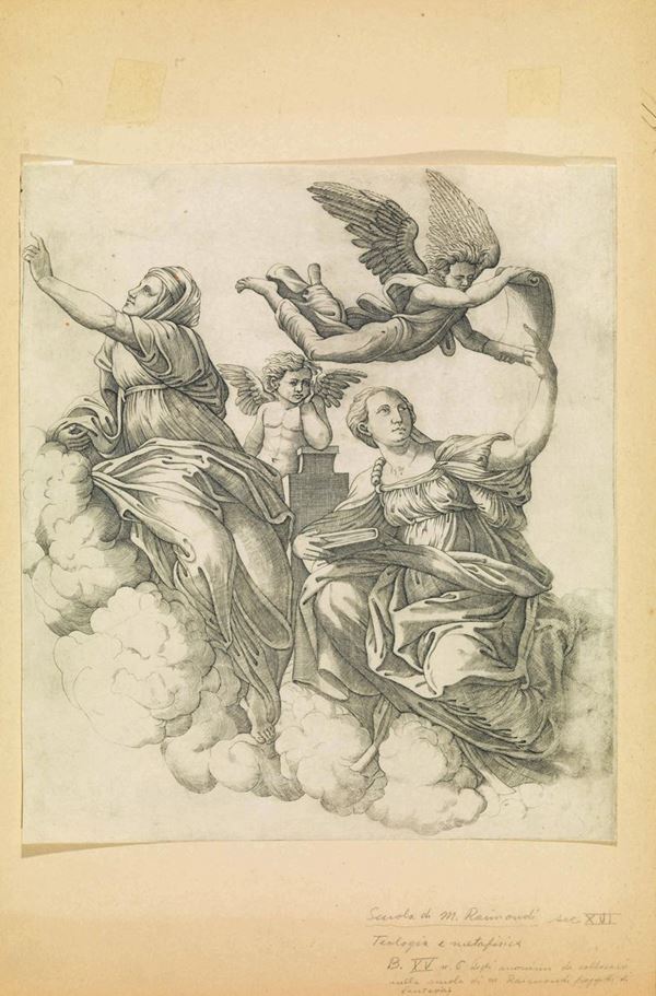 Scuola di Marcantonio Raimondi  - Asta DECORAZIONE D'INTERNI - Poggio Bracciolini Casa d'Aste