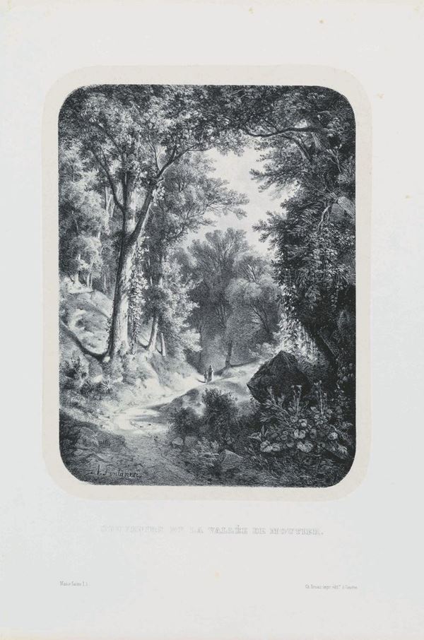 Antonio Fontanesi                                                           - Asta DECORAZIONE D'INTERNI - Poggio Bracciolini Casa d'Aste