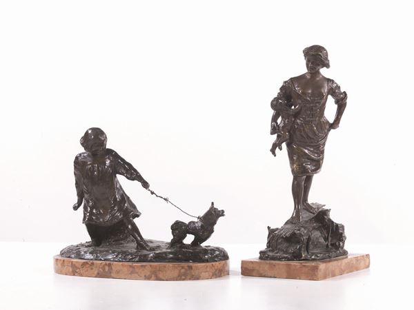 Scuola del sec. XIX                                                         - Asta DECORAZIONE D'INTERNI - Poggio Bracciolini Casa d'Aste