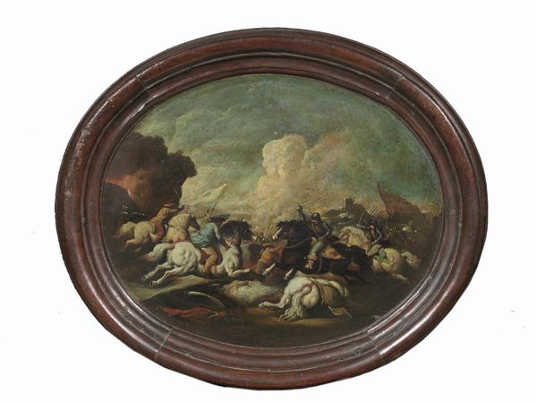 Maniera della pittura di battaglia tra Sei e Settecento                   