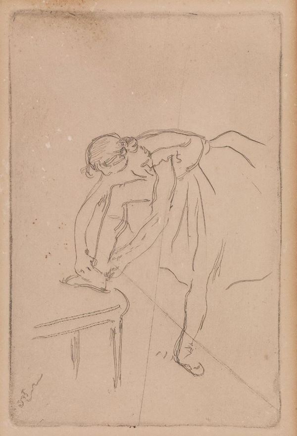 Edgar Degas                                                                 - Asta DECORAZIONE D'INTERNI - Poggio Bracciolini Casa d'Aste