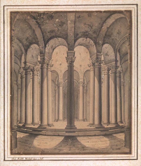 Giovanni Battista Natali                                                    - Asta DECORAZIONE D'INTERNI - Poggio Bracciolini Casa d'Aste