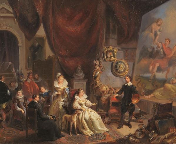 Eduard Ender                                                                - Asta DECORAZIONE D'INTERNI - Poggio Bracciolini Casa d'Aste