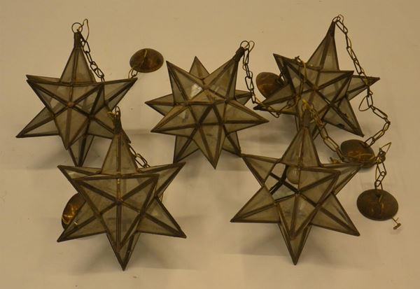 Cinque Lumiere, sec. XX, a forma di stelle,&nbsp;&nbsp;&nbsp;&nbsp;&nbsp;&nbsp;&nbsp;&nbsp;&nbsp;&nbsp;&nbsp;&nbsp;&nbsp;&nbsp;&nbsp;&nbsp;&nbsp;&nbsp;&nbsp;&nbsp;&nbsp;&nbsp;&nbsp;&nbsp;&nbsp;&nbsp;&nbsp;&nbsp;&nbsp;&nbsp;&nbsp;