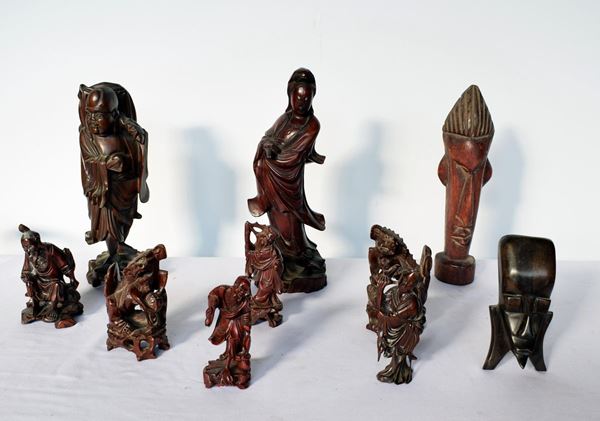 Gruppo di dieci sculture, sec. XX,&nbsp;&nbsp;&nbsp;&nbsp;&nbsp;&nbsp;&nbsp;&nbsp;&nbsp;&nbsp;&nbsp;&nbsp;&nbsp;&nbsp;&nbsp;&nbsp;&nbsp;&nbsp;&nbsp;&nbsp;&nbsp;&nbsp;&nbsp;&nbsp;&nbsp;&nbsp;&nbsp;&nbsp;&nbsp;&nbsp;&nbsp;&nbsp;&nbsp;&nbsp;&nbsp;&nbsp;&nbsp;&nbsp;&nbsp;&nbsp;