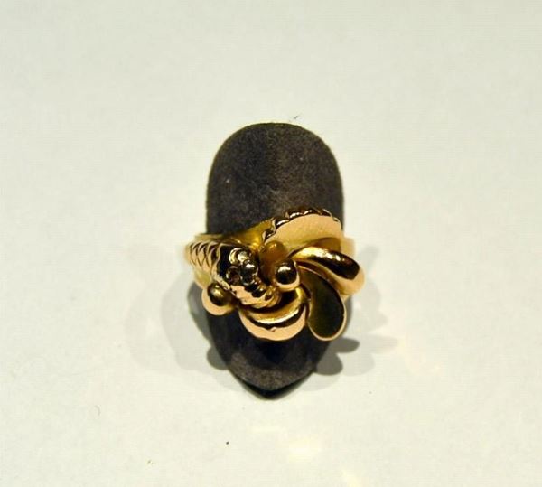 ANELLO IN ORO GIALLO
