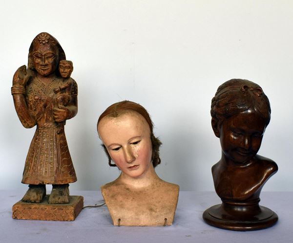 Scultura, sec. XIX, in gesso, raffigurante&nbsp;&nbsp;&nbsp;&nbsp;&nbsp;&nbsp;&nbsp;&nbsp;&nbsp;&nbsp;&nbsp;&nbsp;&nbsp;&nbsp;&nbsp;&nbsp;&nbsp;&nbsp;&nbsp;&nbsp;&nbsp;&nbsp;&nbsp;&nbsp;&nbsp;&nbsp;&nbsp;&nbsp;&nbsp;&nbsp;&nbsp;&nbsp;