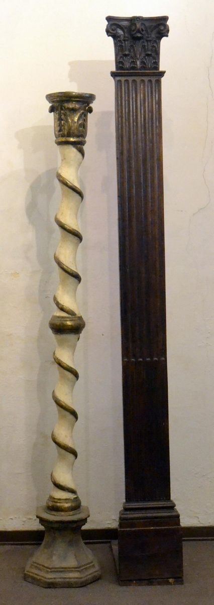 Colonna, sec. XIX, in legno tornito e&nbsp;&nbsp;&nbsp;&nbsp;&nbsp;&nbsp;&nbsp;&nbsp;&nbsp;&nbsp;&nbsp;&nbsp;&nbsp;&nbsp;&nbsp;&nbsp;&nbsp;&nbsp;&nbsp;&nbsp;&nbsp;&nbsp;&nbsp;&nbsp;&nbsp;&nbsp;&nbsp;&nbsp;&nbsp;&nbsp;&nbsp;&nbsp;&nbsp;&nbsp;&nbsp;&nbsp;&nbsp;