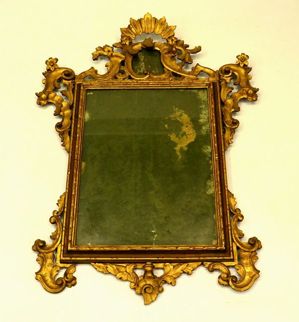 Specchiera, fine sec. XIX, entro cornice in legno&nbsp;&nbsp;&nbsp;&nbsp;&nbsp;&nbsp;&nbsp;&nbsp;&nbsp;&nbsp;&nbsp;&nbsp;&nbsp;&nbsp;&nbsp;&nbsp;&nbsp;&nbsp;&nbsp;&nbsp;&nbsp;&nbsp;&nbsp;&nbsp;&nbsp;