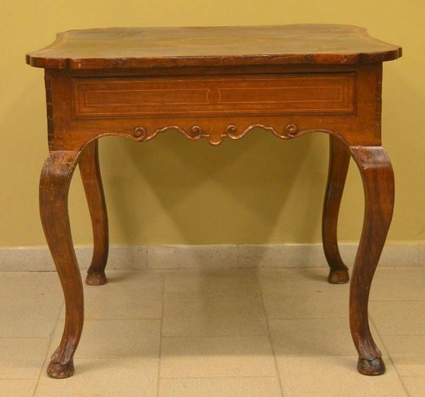 Tavolo da gioco, Italia meridionale, sec. XVIII,