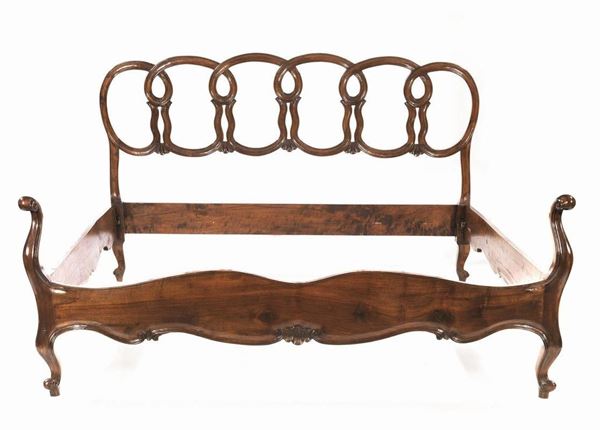 LETTO, IN STILE VENEZIA SECOLO XVIII