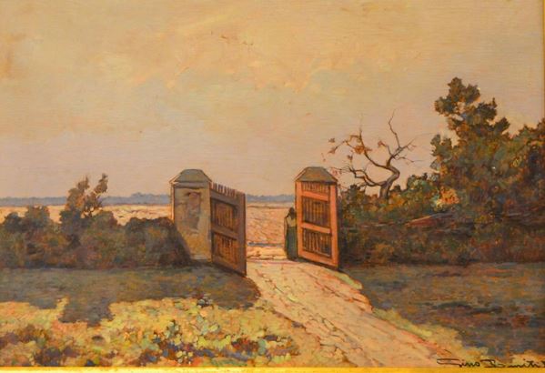 Gino Romiti  - Asta GIOIELLI, ARGENTI, ARREDI, OGGETTI D'ARTE E DIPINTI - Poggio Bracciolini Casa d'Aste