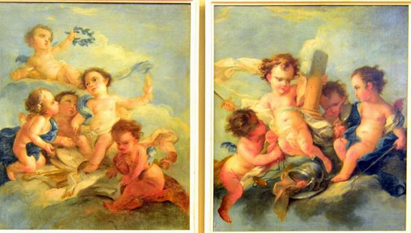 Scuola italiana, sec. XIX  - Asta GIOIELLI, ARGENTI, ARREDI, OGGETTI D'ARTE E DIPINTI - Poggio Bracciolini Casa d'Aste